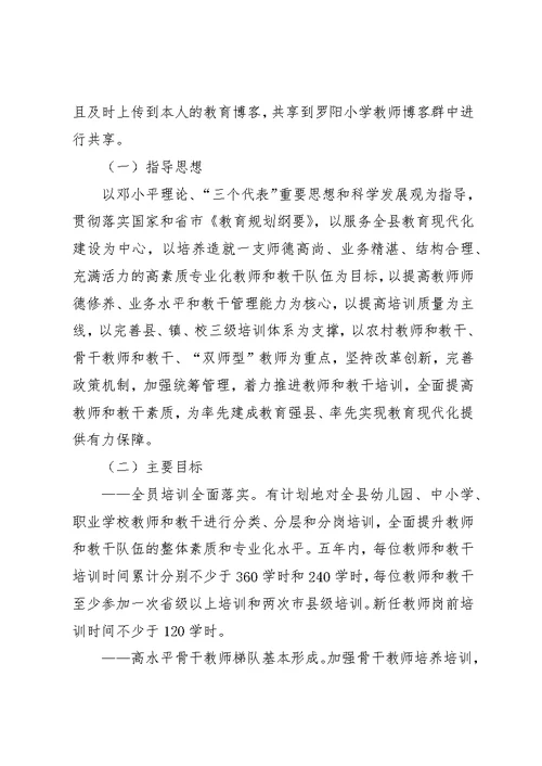 师资培训工作总结5篇