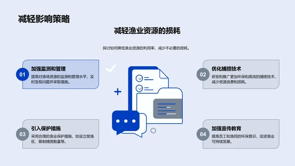 渔业月度运营总结PPT模板