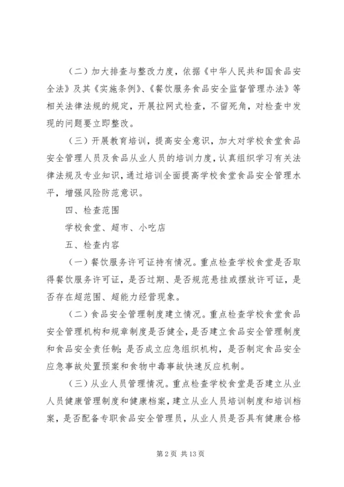 食品安全检查方案[最终定稿].docx