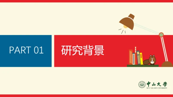 中山大学答辩论文汇报总结通用PPT学生模板
