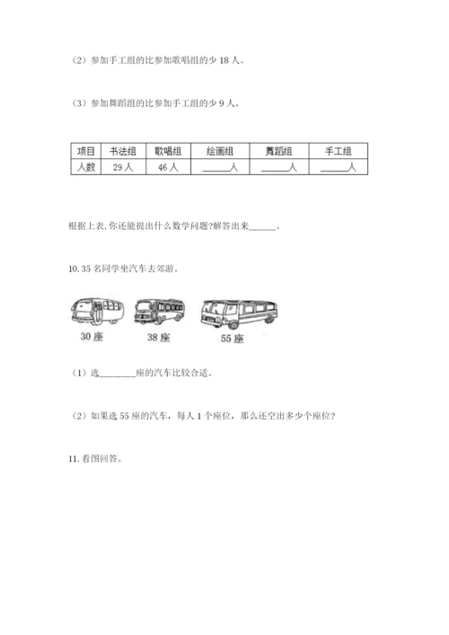 小学二年级数学应用题50道附答案（a卷）.docx