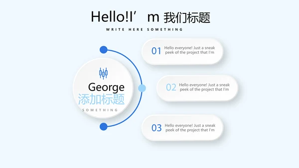 蓝色时尚医药医疗报告动态PPT