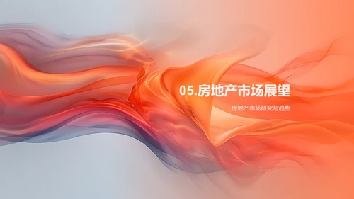 房产市场分析报告PPT模板