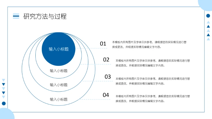 学术汇报毕业论文答辩模板