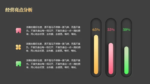 新拟态3D风年度工作总结通用PPT