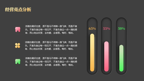 新拟态3D风年度工作总结通用PPT