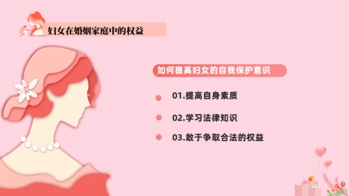 女神法律知识讲座课件通用PPT模板