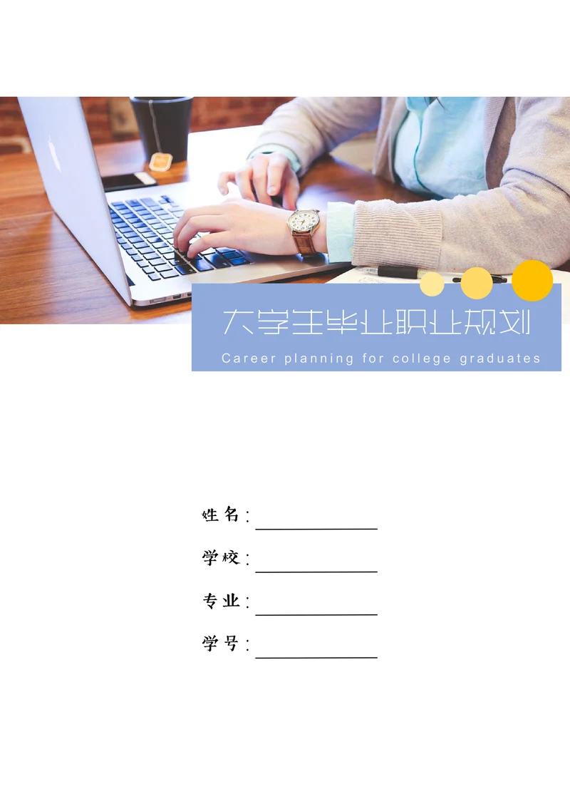 20XX大学生毕业职业规划范例