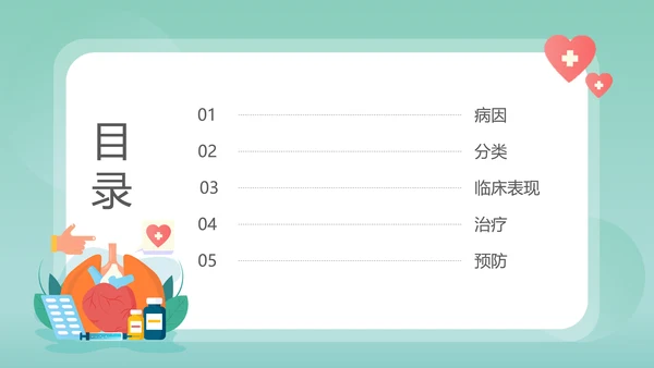 高血压知识宣传PPT模板