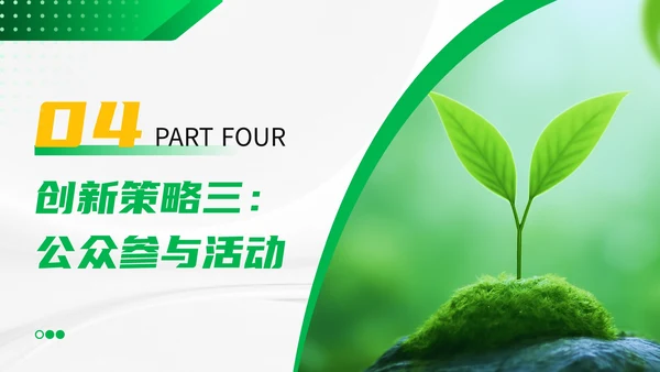 绿色商务风环卫工作者的创新策略