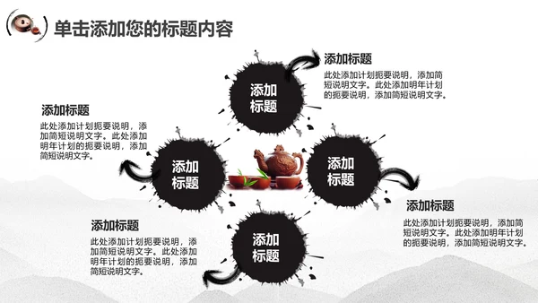 古典中国风茶韵茶艺茶道PPT模板