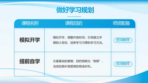 蓝色大气班干部竞选主题班会PPT