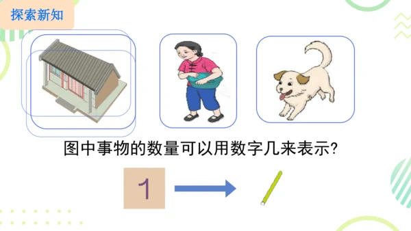 人教版 数学一年级上册 第一单元1-5的认识 （课件）(共23张PPT)