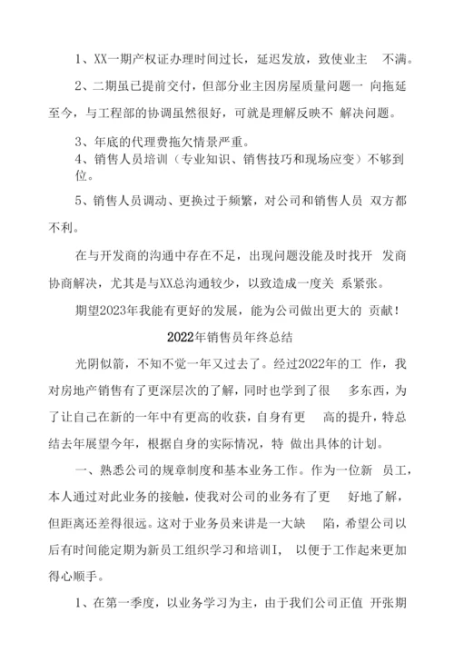 2022年销售个人年终总结-(模板).docx