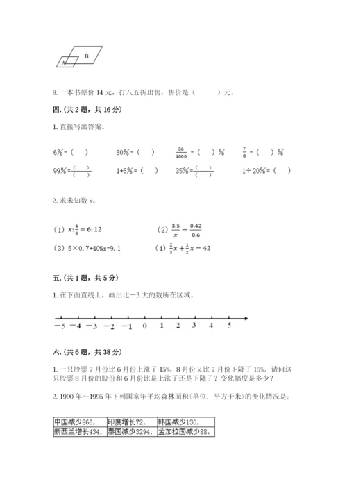 洛阳市小学数学小升初试卷及参考答案（综合卷）.docx
