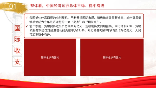 国民经济运行稳中有进向上向好因素累积增多专题党课PPT