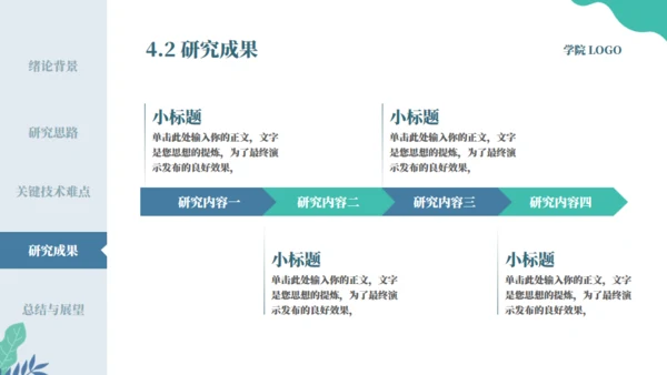 网站风极简毕业答辩通用PPT模板