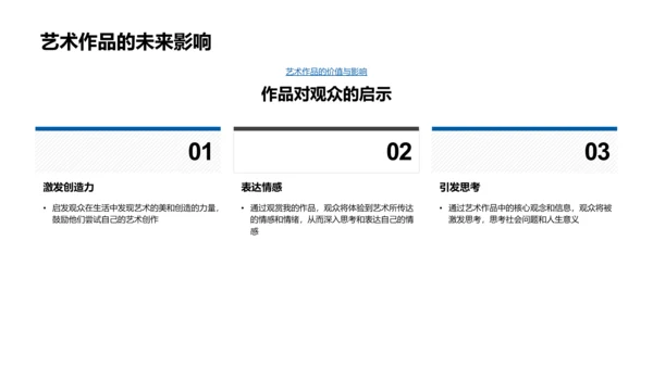 艺术毕业答辩PPT模板