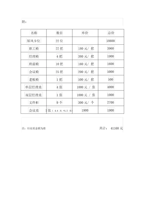 办公家具购销合同书