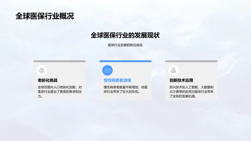 医疗保健新品发布会PPT模板