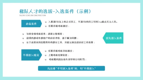 墨绿插画风人才梯队建设与人才培养模板