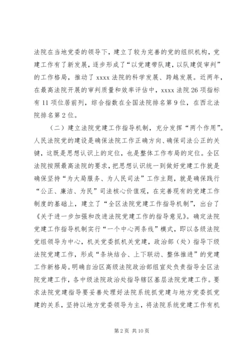 人民法院党建工作调研报告.docx