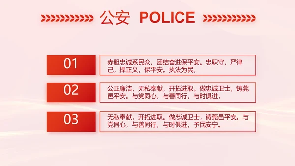 红色大气公安警察案件汇报动态PPT模板