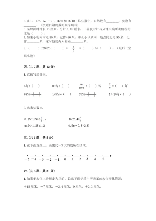 黑龙江【小升初】2023年小升初数学试卷（综合卷）.docx