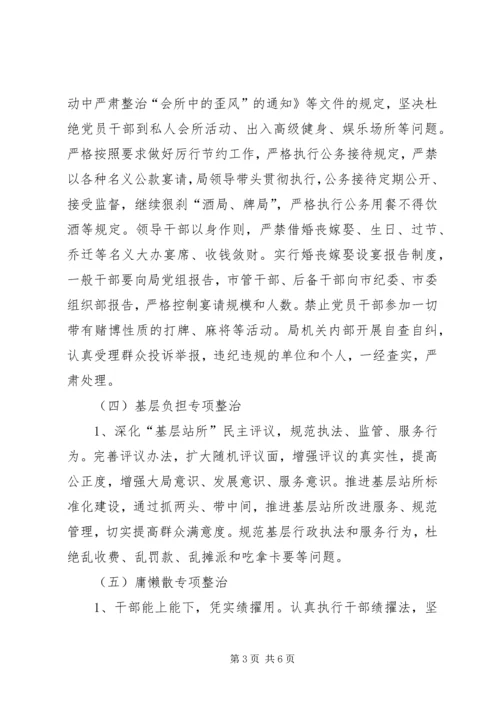 党的群众路线正风肃纪工作方案.docx