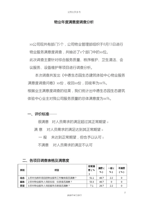 物业服务满意度调查报告.docx