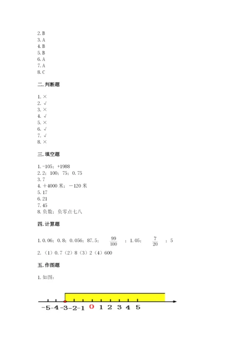 小升初六年级期末试卷（a卷）.docx