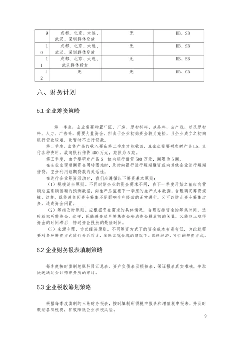 成都NPC科技有限公司模拟经营计划书.docx