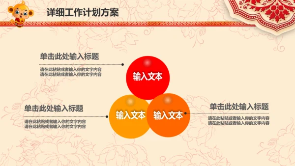 2016猴年开门红年会晚会工作总结PPT