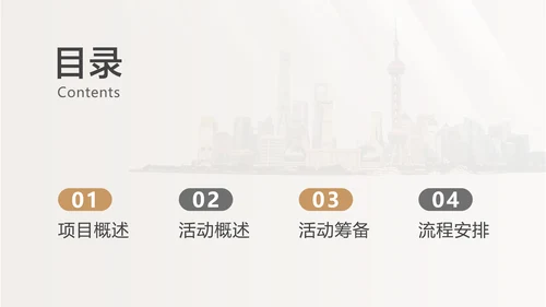 白色简约风地产营销活动方案