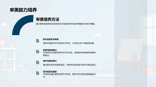 审美教育学习指南PPT模板