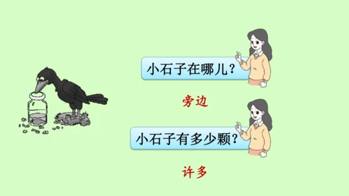 【新教材】部编版语文一年级上册  9.乌鸦喝水   教学课件（2课时）
