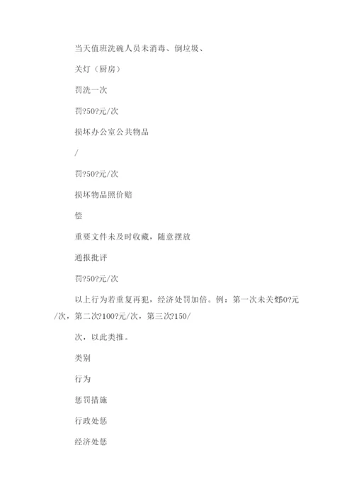 公司日常奖惩管理制度.docx