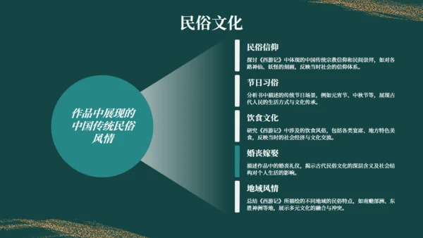 西游记读书分享通用PPT模板