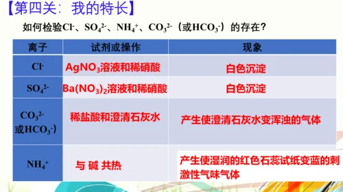 人教版九年级化学下册第十一单元 盐 化肥复习课件(共23张PPT)
