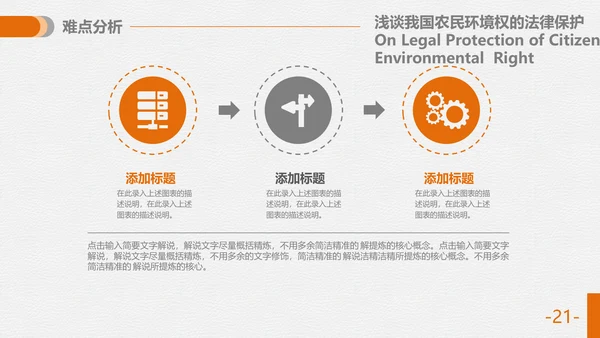 法律专业毕业论答辩通用PPT模板
