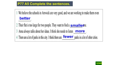 Module 9 Population Unit 2 writing课件  外研版八年级上册