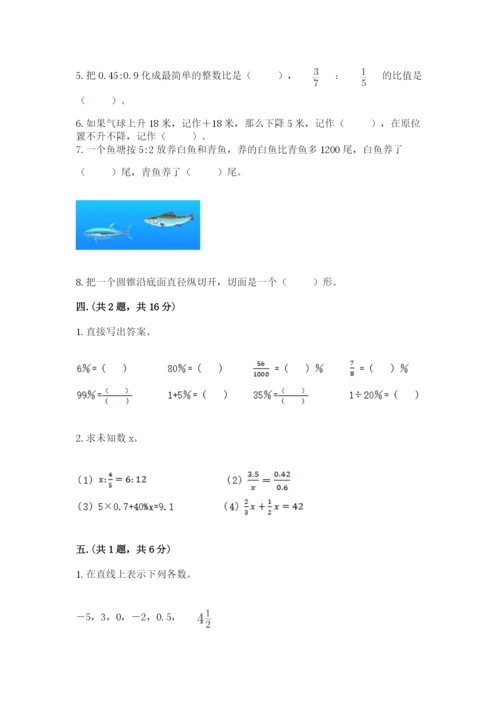 北师大版六年级数学下学期期末测试题精品【名师系列】.docx