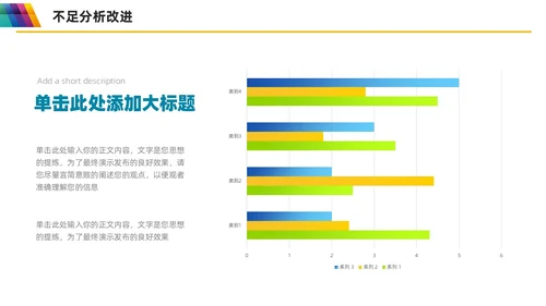 多彩渐变工作汇报总结项目计划PPT模板