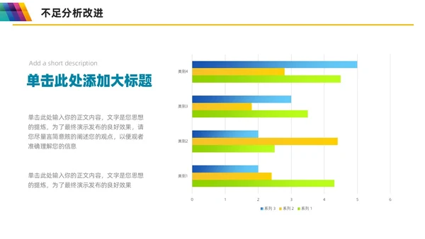 多彩渐变工作汇报总结项目计划PPT模板