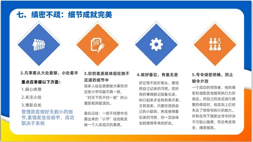 简约风3D小人领导力与执行力企业中层干部培训PPT课件