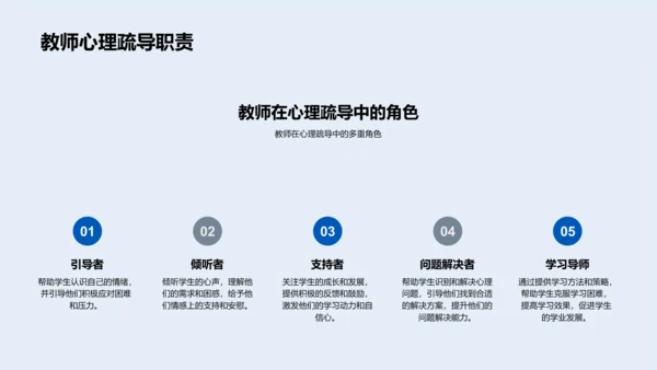 初中教师心理疏导法