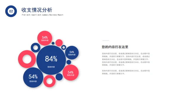 简约的财务数据分析通用PPT报告