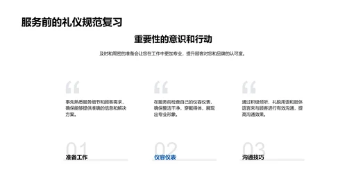 商务礼仪在餐饮服务中的应用PPT模板