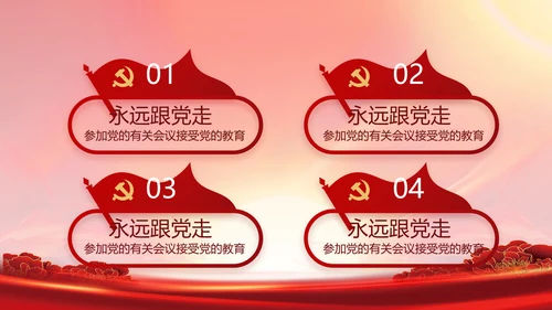 党支部党员代表大会工作总结汇报计划动态PPT