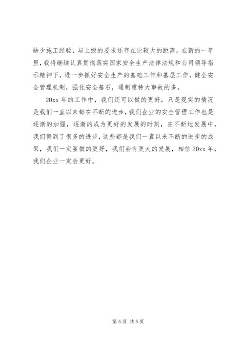 公司年度安全工作总结.docx